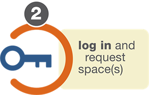 Click here to Log in for Space Request